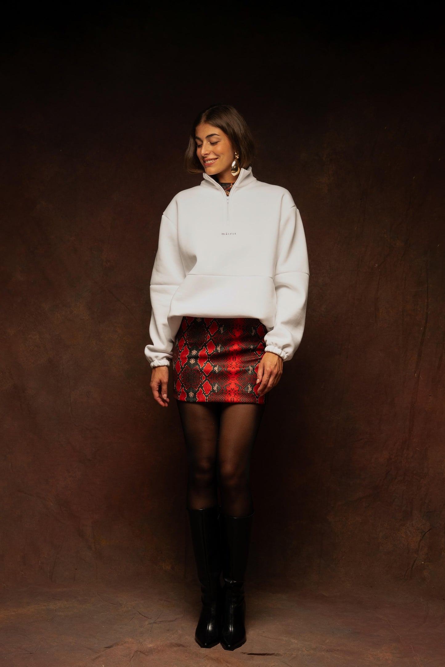 White Unisex Sweatshirt