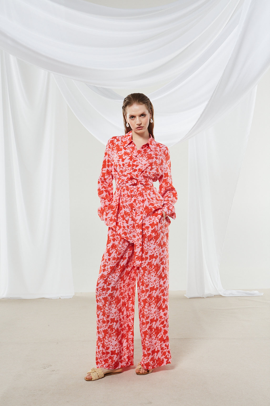 Dahlia Floral Shirts