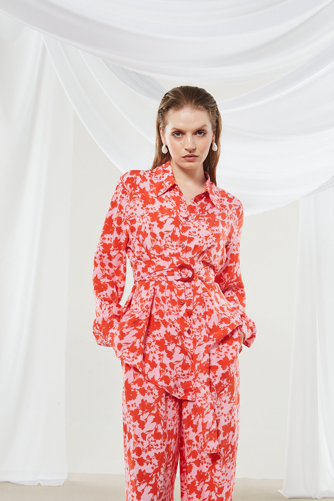 Dahlia Floral Shirts