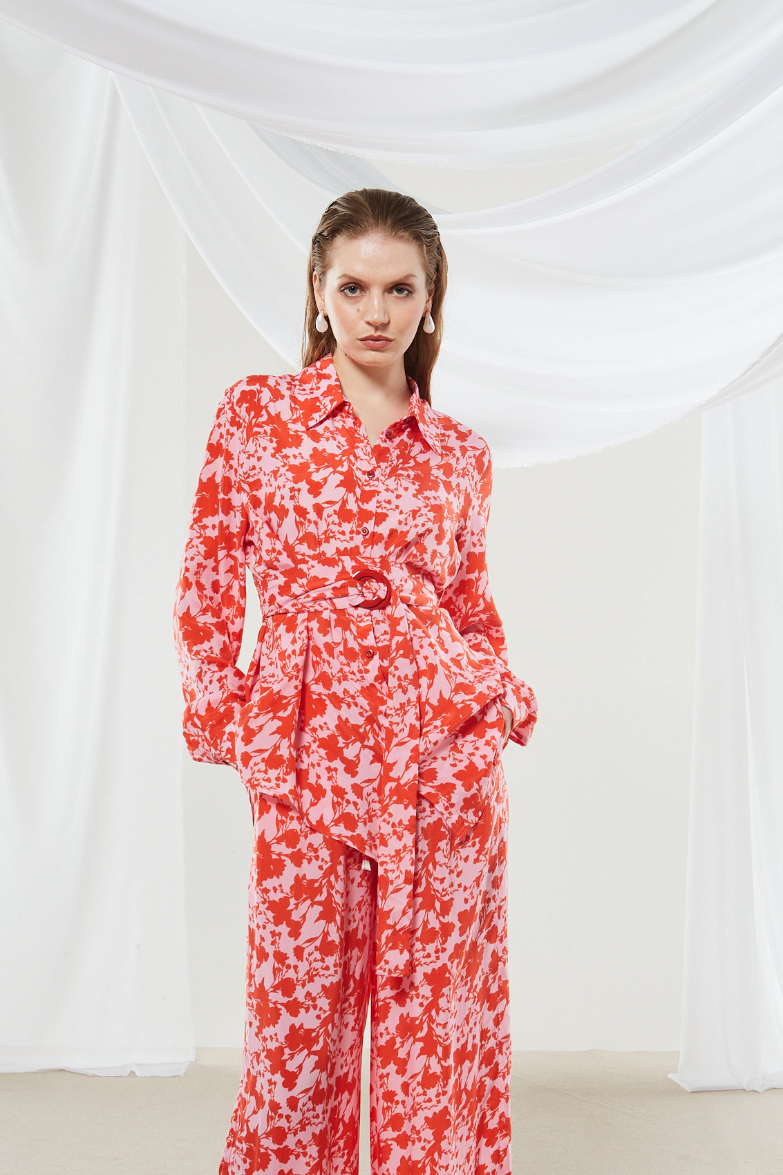 Dahlia Floral Shirts