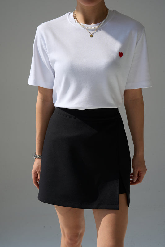 Heartfelt White T-Shirt