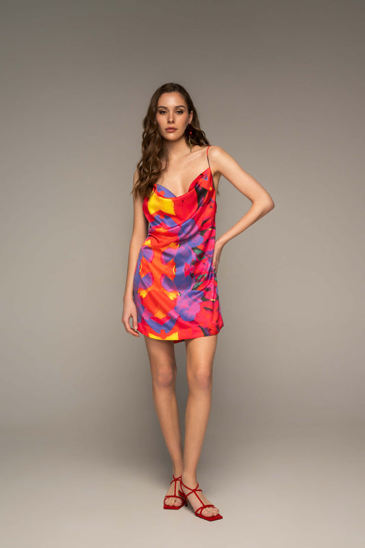 Whisper Draped Dress