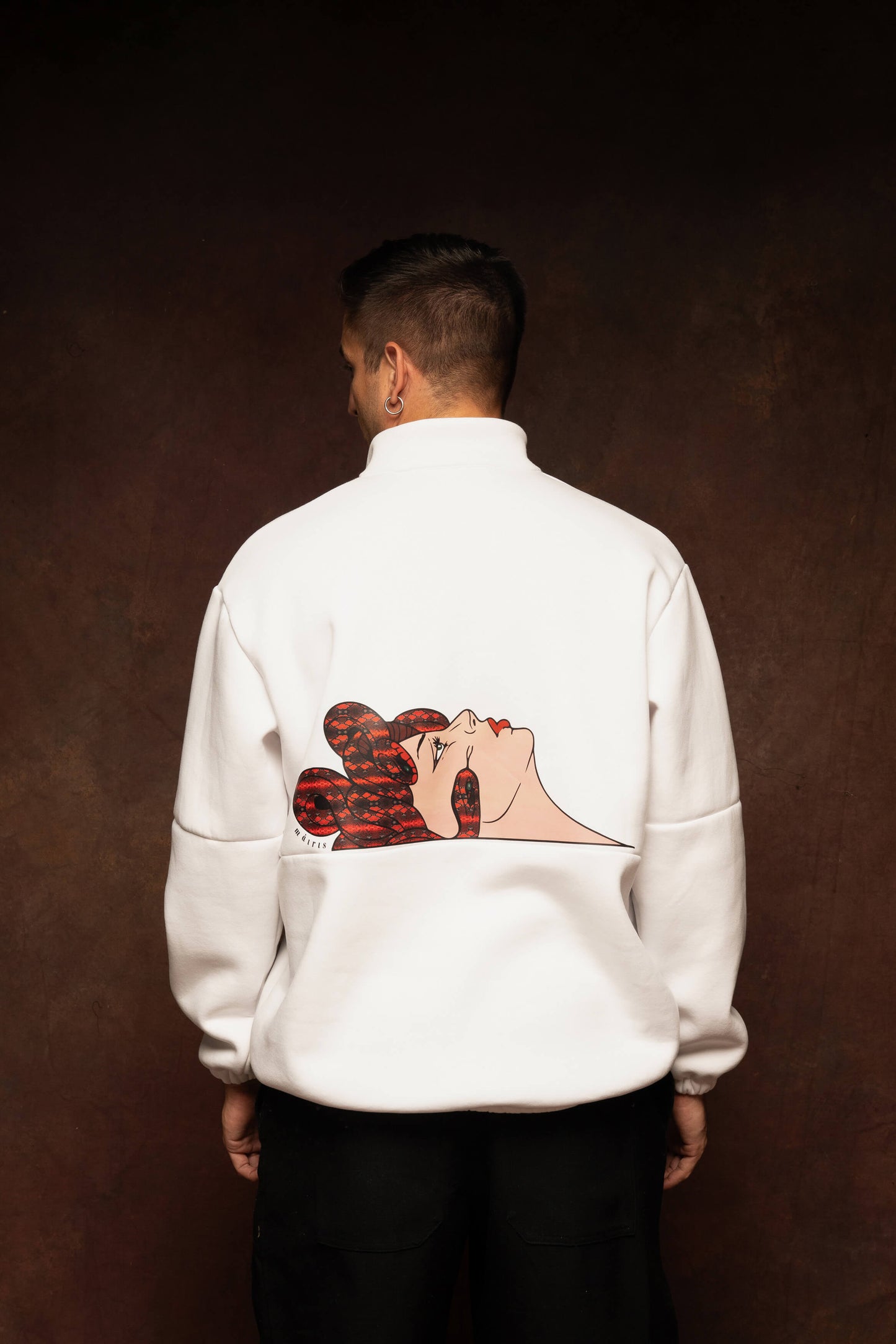 White Unisex Sweatshirt